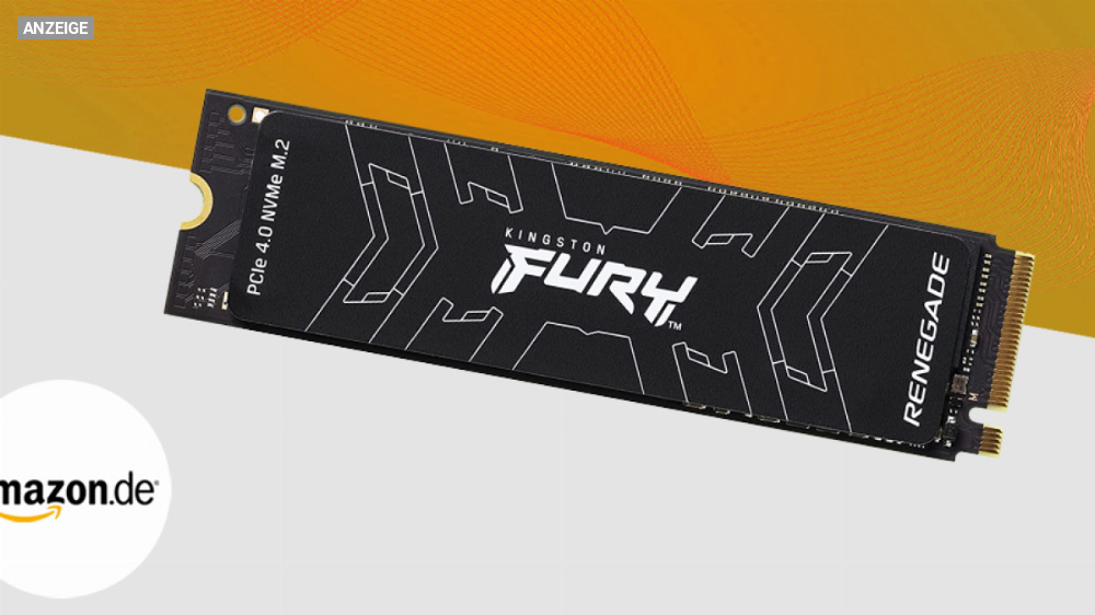Kingston Fury Renegade 1 TB: Schnelle PS5-SSD erreicht neuen Tiefstpreis
