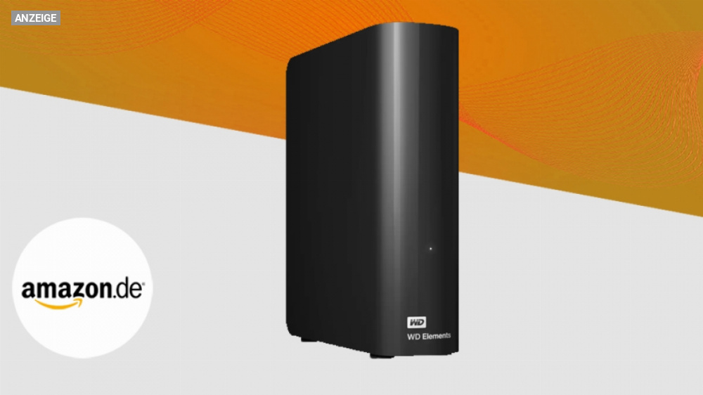 WD Elements Desktop 20 TB: Nach hohem Rabatt günstigste externe Festplatte pro TB