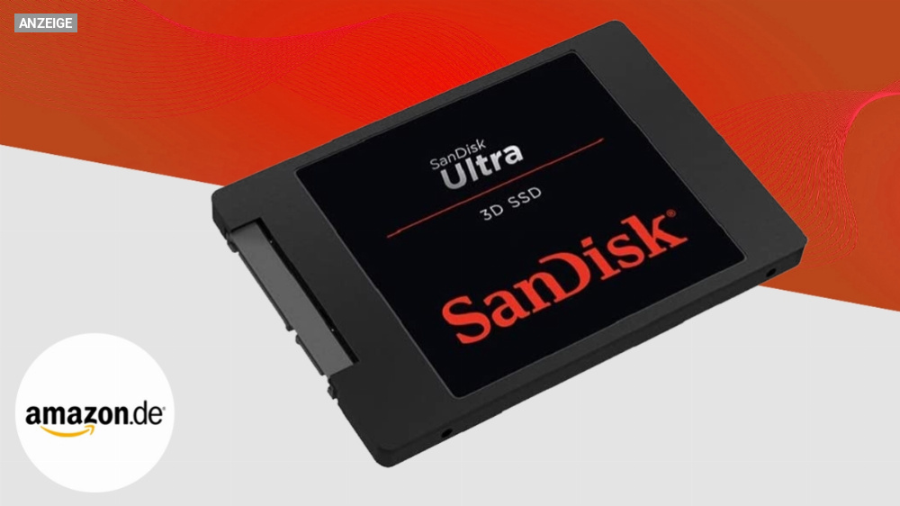 Sandisk Ultra 3D 2 TB: Beliebte SSD jetzt mit großem Preisvorteil kaufen
