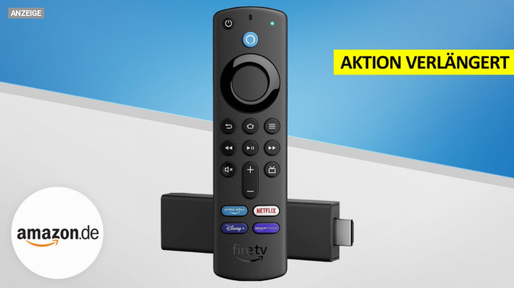 Amazon-Sale verlängert: Fire TV Stick 4K zum Mega-Preis (Update)
