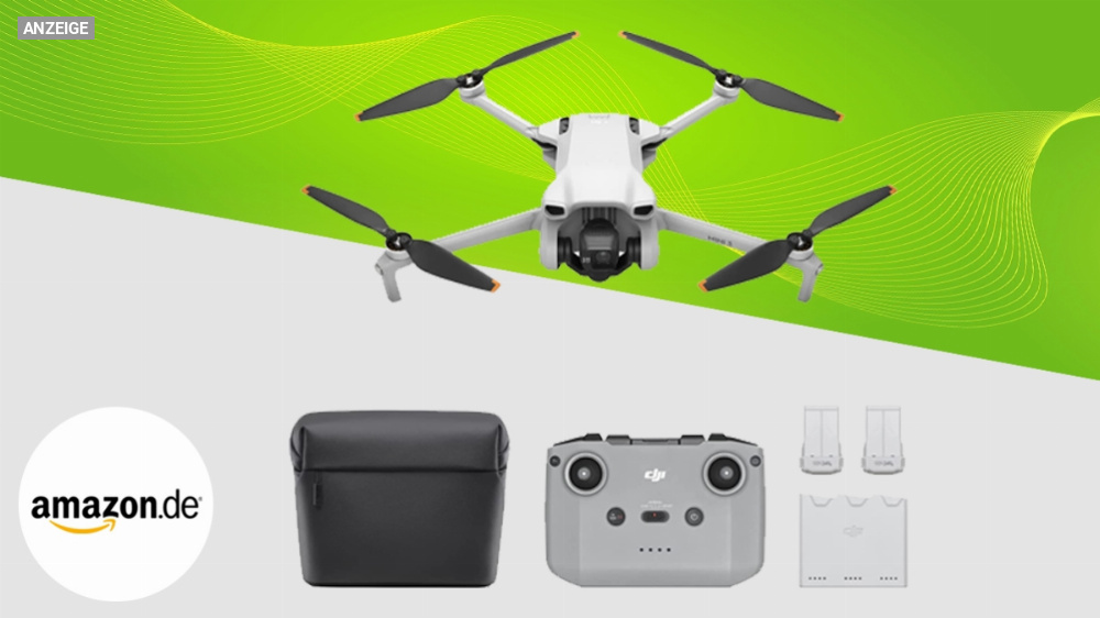 DJI Mini 3 Fly More Combo: Drohnen-Set günstig wie noch nie