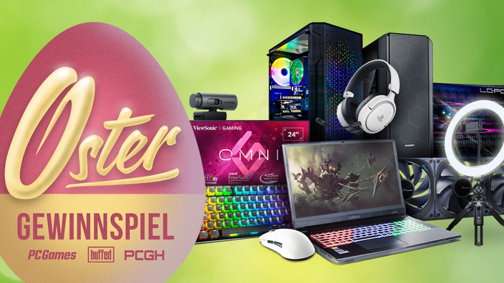 Das PC Games-Oster-Gewinnspiel: Preise im Wert von rund 4.000 Euro absahnen!