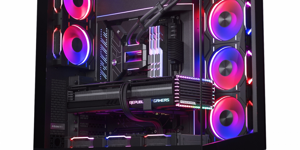 Phanteks NV7: Glas-Gehäuse mit freier Sicht auf die Hardware (6)