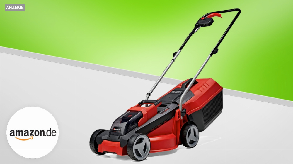 Top-gefragt und supergünstig: Akku-Rasenmäher von Einhell jetzt mit 50€ Rabatt