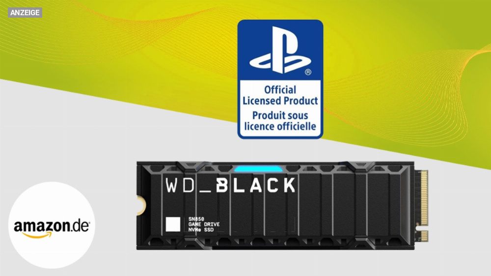 War noch nie günstiger: 2-TB-SSD Western Digital WD_Black SN850 für PC und PS5
