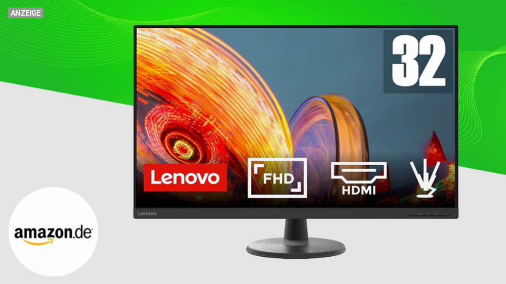 UHD-Preisbrecher: Lenovo D32u-40 für 239 Euro - der günstigste 4K-Monitor