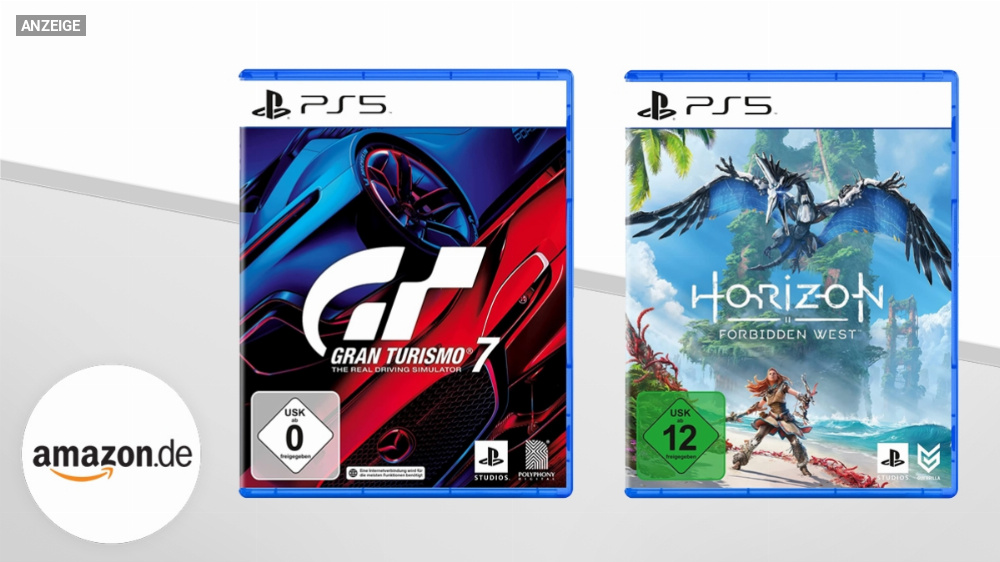 PS5-Spiele stark reduziert: Gran Turismo 7, Horizon Forbidden West & Co.