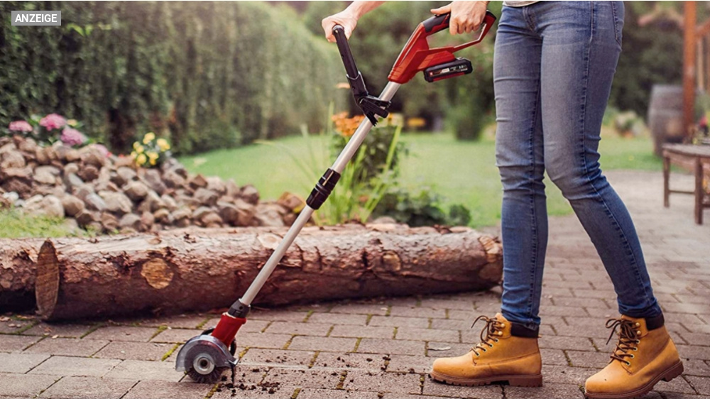 Wenn Fugenreiniger für den Garten, dann dieser: Einhell Akku-Fugenreiniger schlägt sie derzeit alle