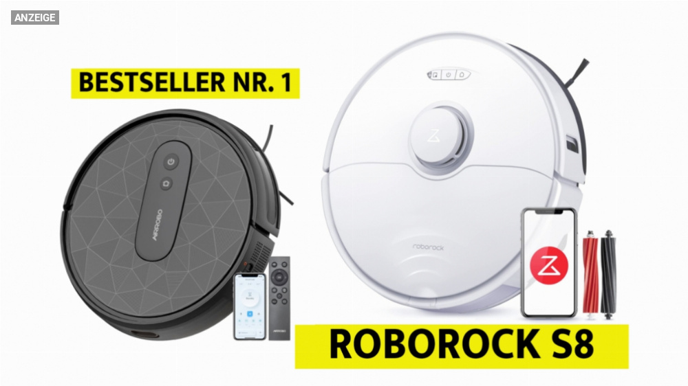 Amazon verschleudert Saugroboter: Roborock S8 & S7, Dreame, Medion, Ecovacs zu blitzsauberen Preisen
