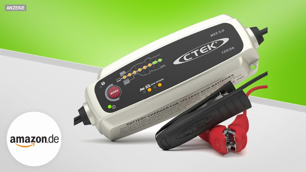 Dieses Autobatterie-Ladegerät will gerade jeder: Derzeit mit 26 % Rabatt bei Amazon