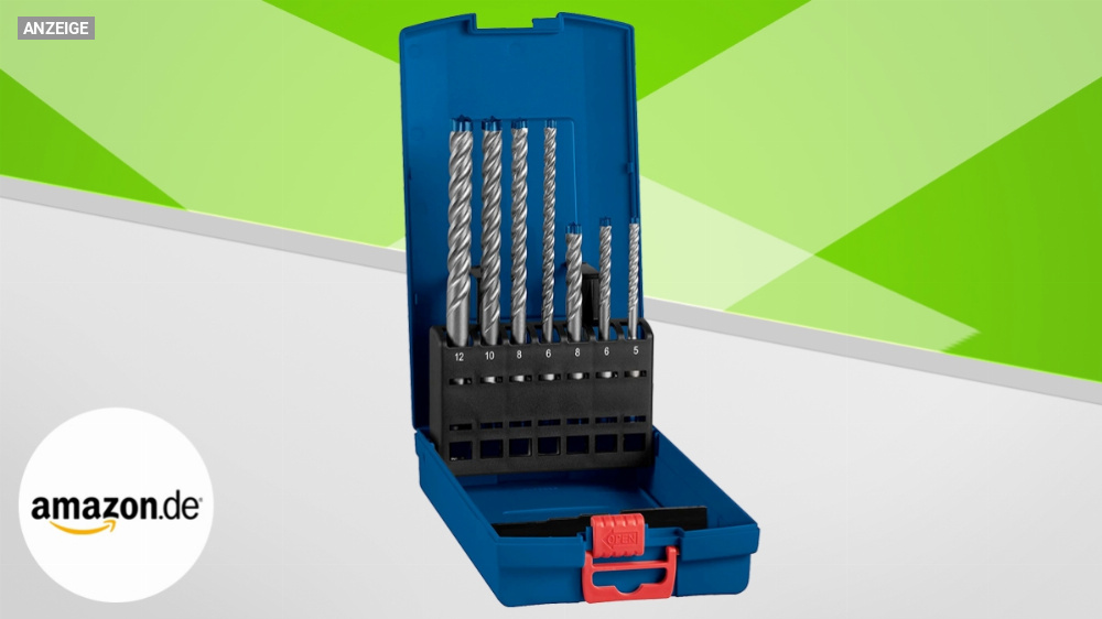 Hammerpreis: Bohrer-Set SDS plus 7-teilig von Bosch Professional - wie lange gilt das Top-Angebot?