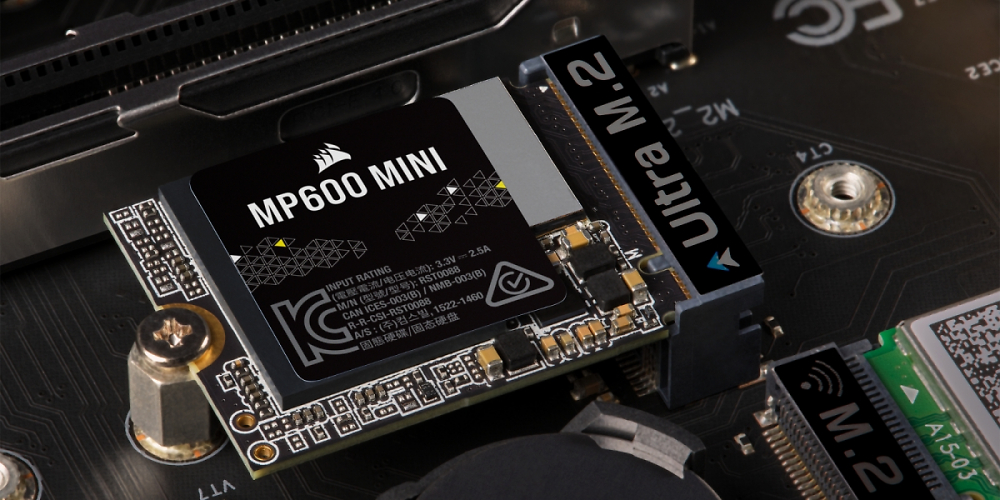 Die Corsair MP600 Mini SSD soll unter anderem als Speichererweiterung für das Steam Deck dienen.