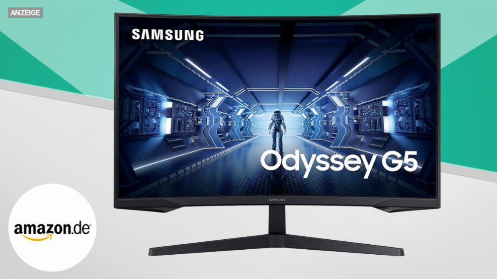 Preisrutsch: Curved Gaming-Monitor 27 Zoll Samsung Odyssey G5 immer günstiger