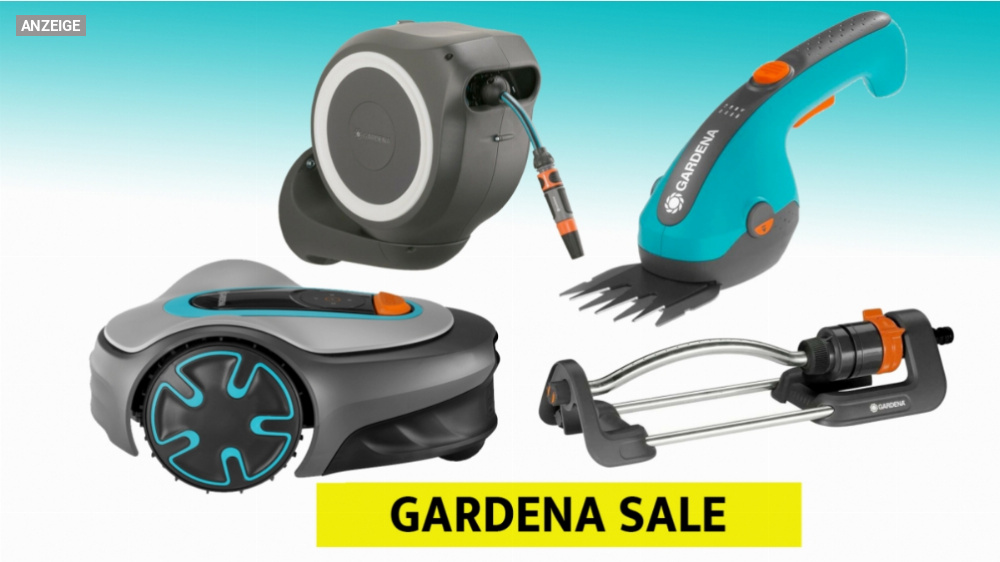 Nur noch kurz: Gardena Mähroboter, Schlauchbox, Bewässerung bei eBay bis zu 40 % günstiger