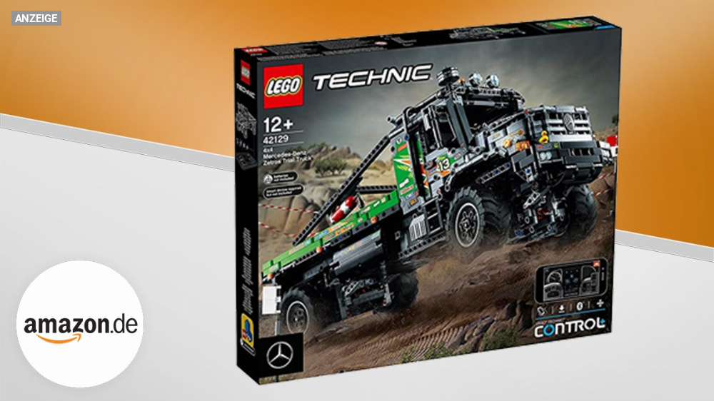 Lego Technic günstiger kaufen: 46 % Rabatt für 4×4 Mercedes-Benz Zetros Offroad-Truck