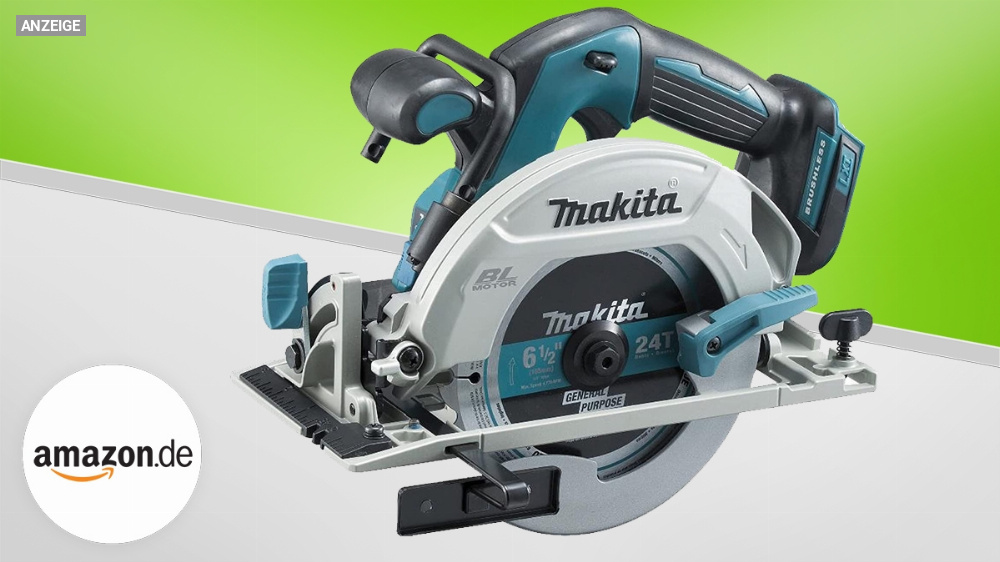 Diese Akku-Handkreissäge kaufen jetzt alle: 20 % Rabatt auf Makita DHS680Z