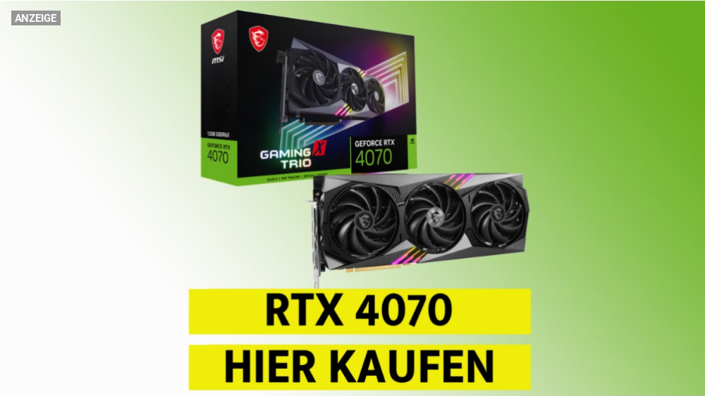 RTX 4070 kaufen: Nachfrage überschaubar - wann fallen Preise?