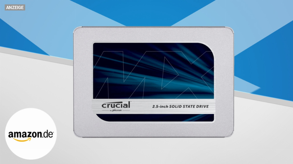 Konkurrenzlos günstig: SSD Crucial MX500 2 TB im Preisrutsch
