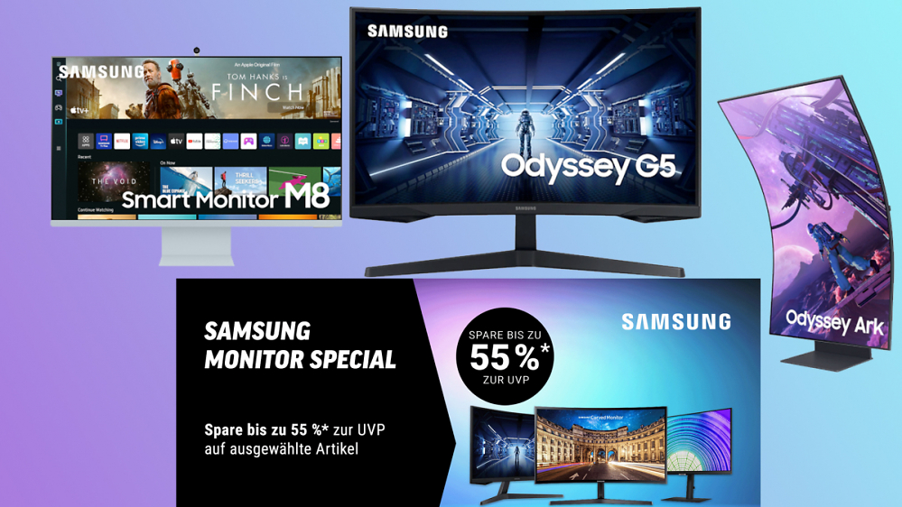 Samsung-Monitore kurz top-günstig: Gaming-Monitor 27 Zoll für 219,90 Euro uvm. bei NBB
