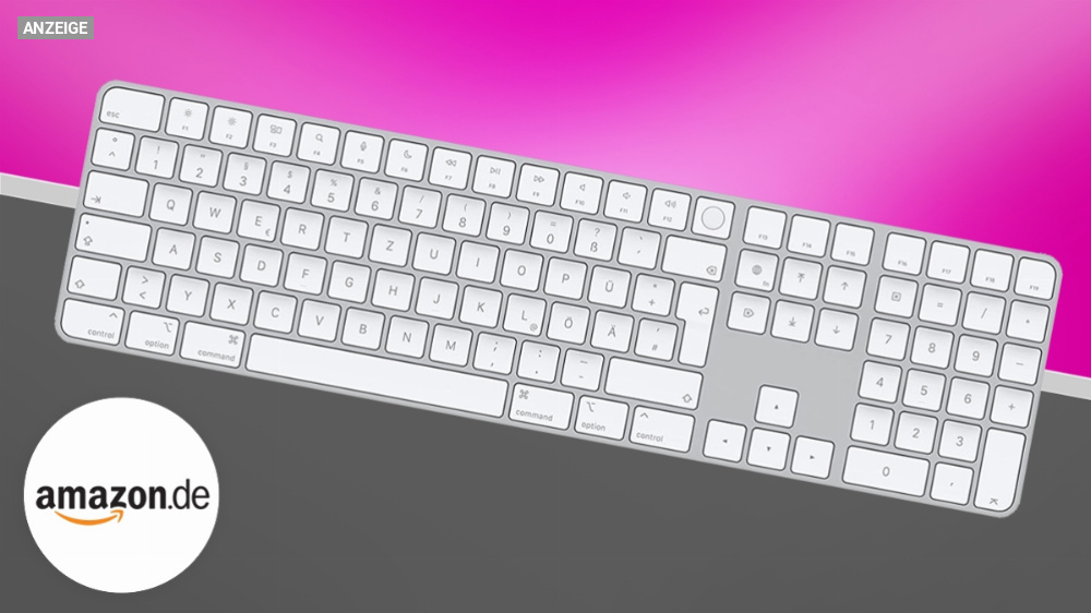 Nirgendwo günstiger: Apple Magic Keyboard mit Touch ID und Ziffernblock 23 % reduziert
