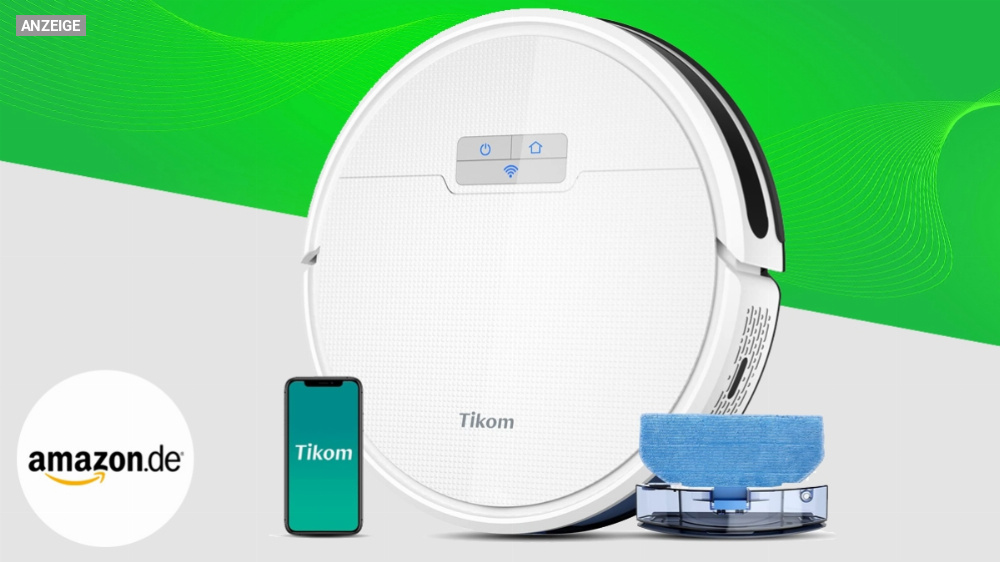 Tikom G8000 Pro: Diesen Saugroboter mit Wischfunktion wollen jetzt alle