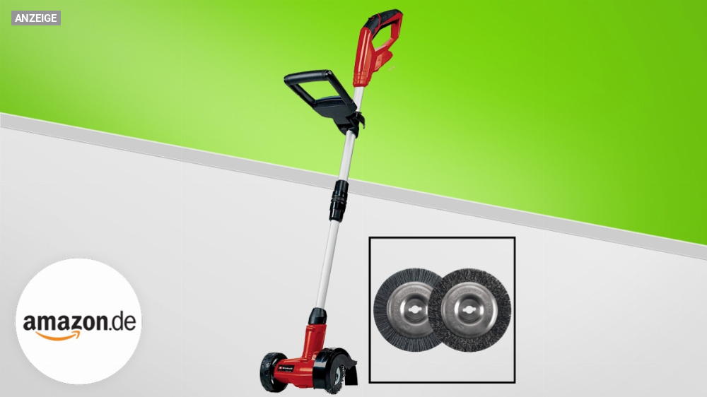 Diesen Fugenreiniger wollen derzeit alle: Akku-Fugenreiniger von Einhell bei Amazon mit bis zu 55€ Rabatt