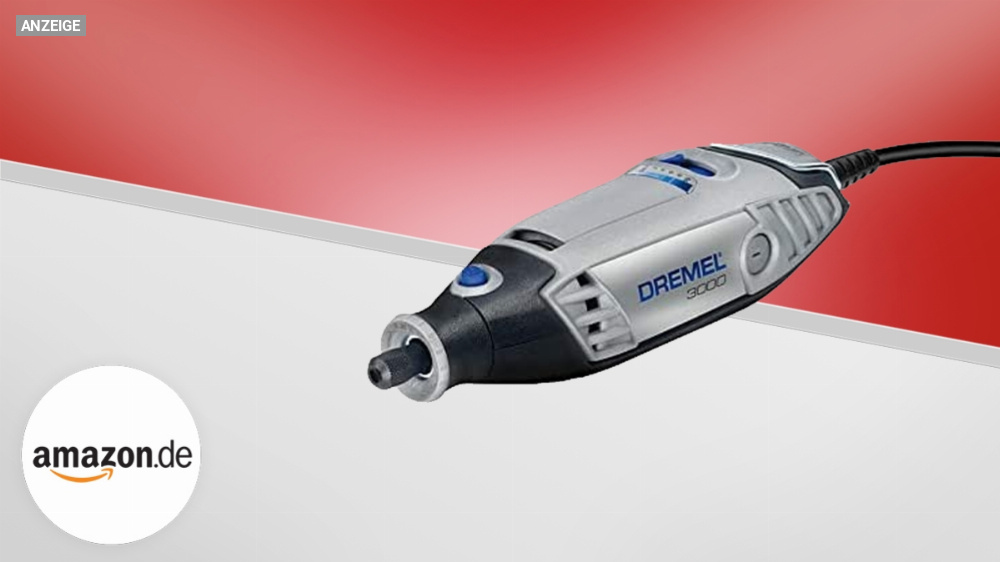 Dremel 3000 im Koffer mit viel Zubehör: Set lockt mit 27 % Rabatt