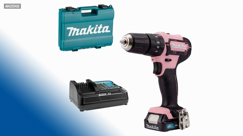 Pretty in Pink: Dieser Akkuschrauber von Makita ist tatsächlich Bestseller Nr. 1 bei Amazon