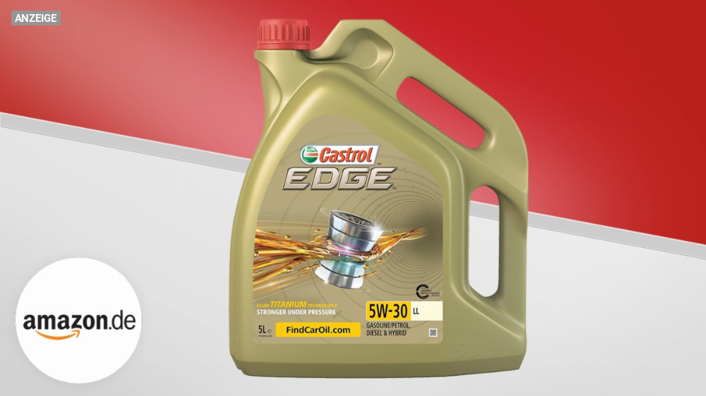 Nur das Beste: Dieses Motoröl schmiert gerade jedes Auto - Castrol 5W30 bei Amazon mit 29 % Rabatt