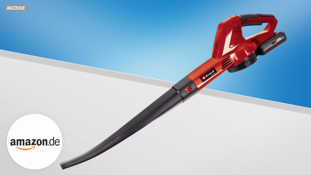 Vor Bosch & Makita: Dieser Laubbläser von Einhell ist der beliebteste bei Amazon - aktuell mit 40 % Rabatt