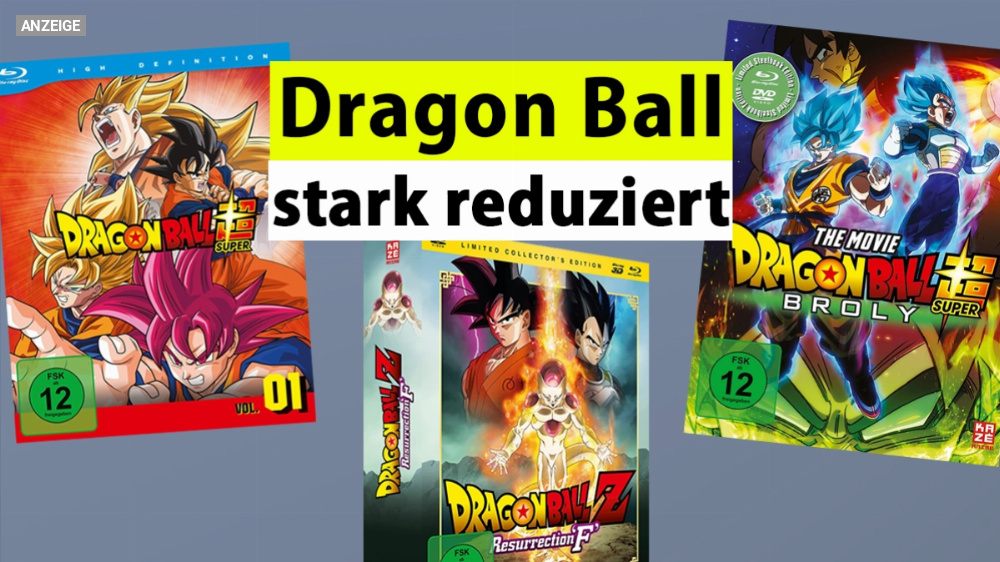 Kamehameha! Zum Goku Day gibt es auf Dragon Ball super Rabatte - Blu-ray & DVD