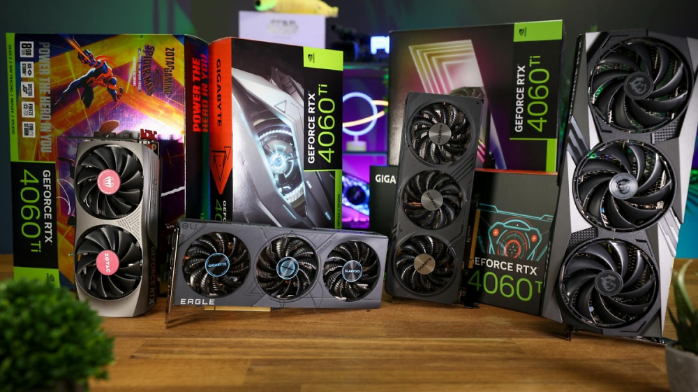 Vier RTX-4060-Ti-Custom-Designs im Kurztest: So steht es um Temperatur, Lautheit und Leistung