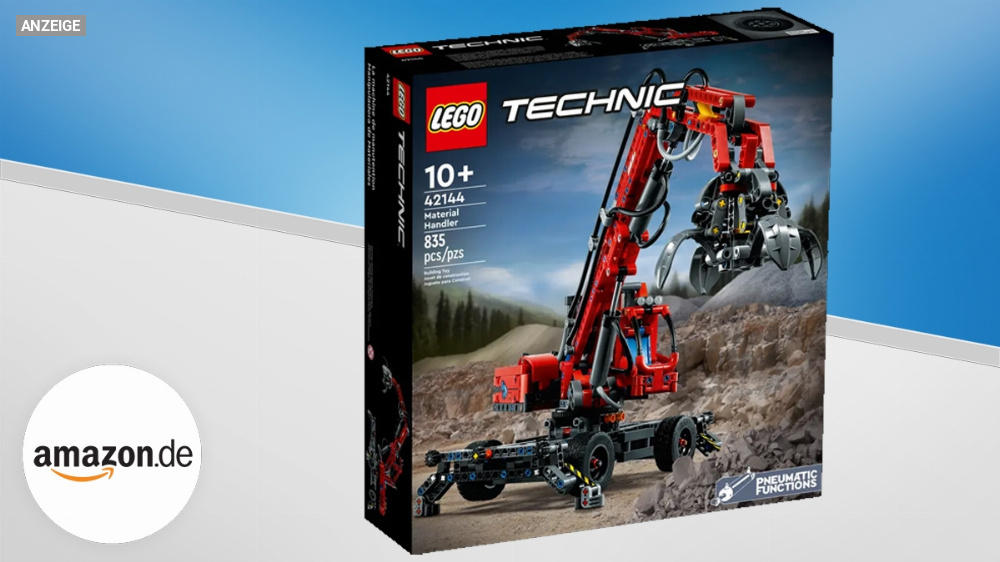 Über 30 Euro sparen bei Lego Technic Bagger: Jetzt im Angebot bei Amazon