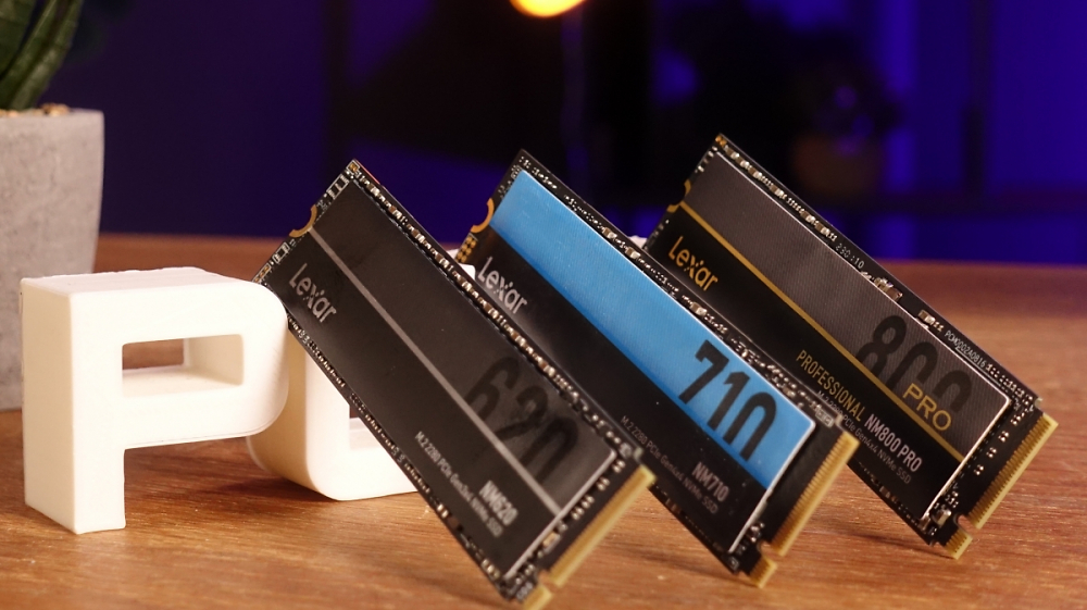 Lexar NM800 Pro, NM710 und NM620 im SSD-Test: PCI-Express 4.0 gegen 3.0