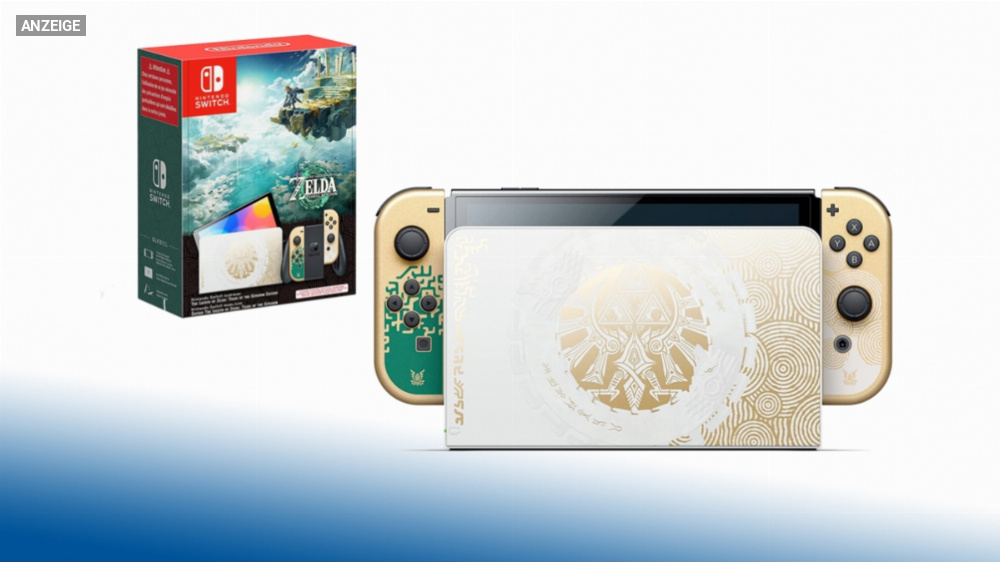 Nirgends günstiger: Nintendo Switch OLED Zelda hier mit Rabatt und ab Lager (Update: Auch Spiel mit Rabatt)