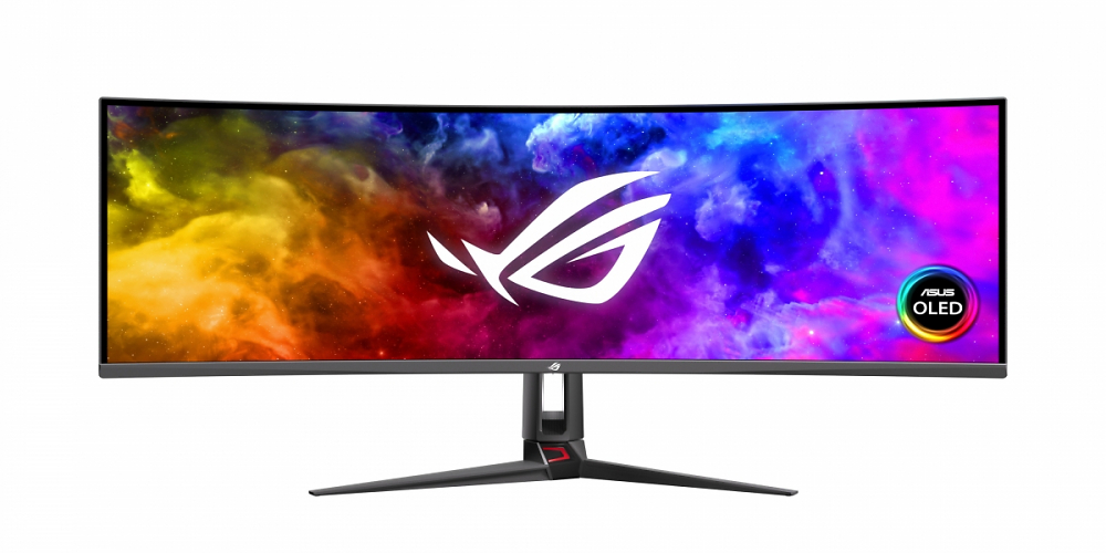 Im Rahmen der Computex berichtet Hardwarehersteller Asus über einen neuen großen und gebogenen Gaming-Monitor, den ROG Swift OLED PG49WCD.