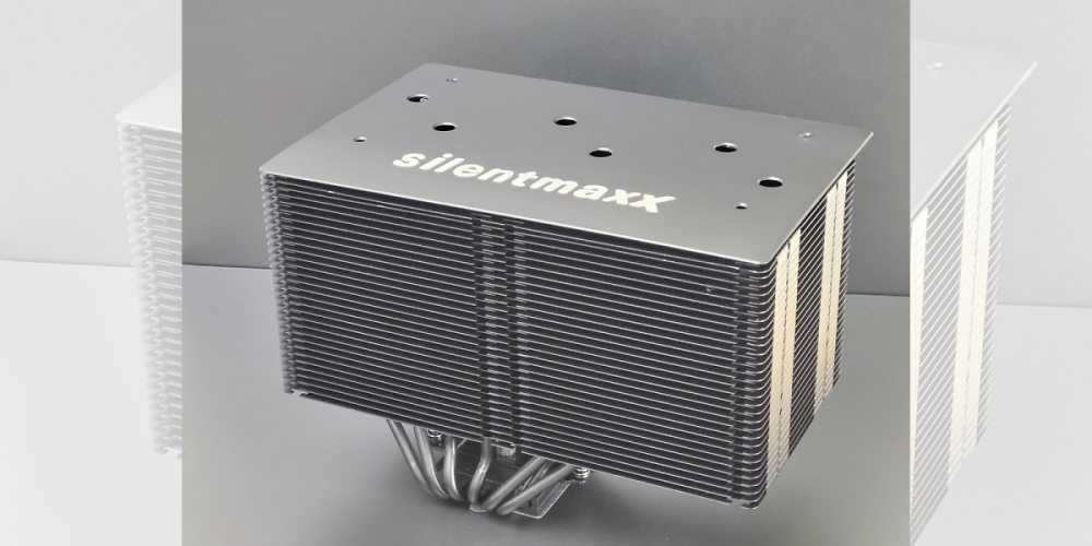 Der Silentmaxx Titan soll mit seiner Kühlleistung in der Lage sein, einen Core i9-13900K im Standardtakt passiv zu kühlen - zur Verfügbarkeit gibt es allerdings noch Unklarheiten.