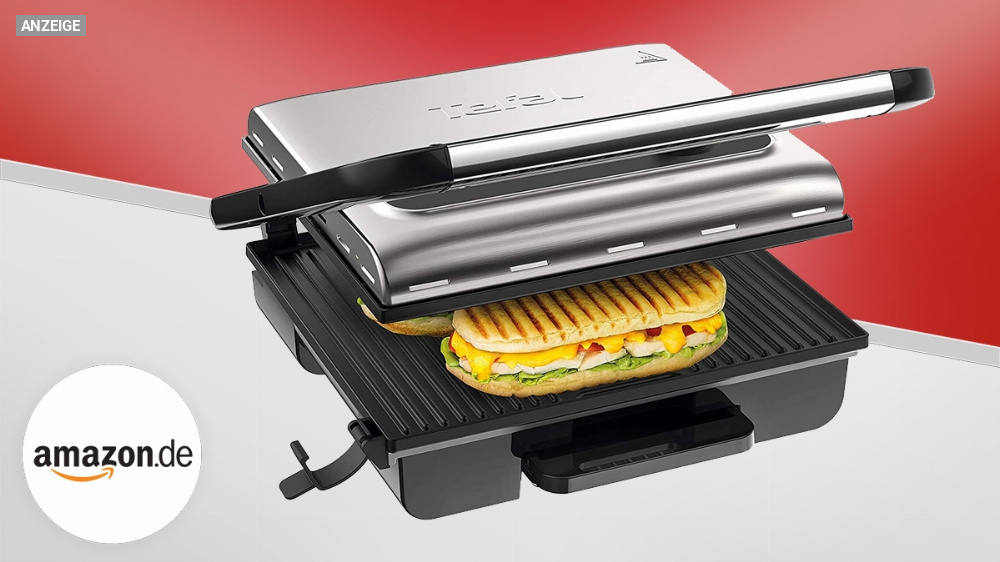 Amazon hat den Preis gegrillt: 46 % Rabatt auf Tefal Elektrogrill GC242D