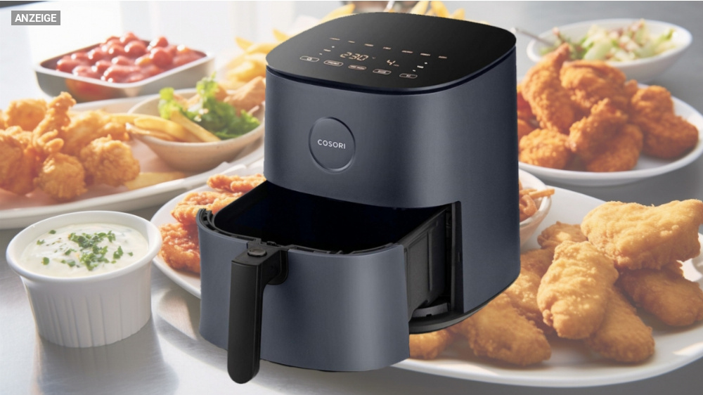 Nirgendwo günstiger: Heißluftfritteuse Cosori CAF-L501 im Angebot bei Amazon