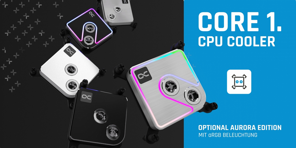 Alphacool Core 1: Neuer CPU-Wasserkühler verspricht deutlich niedrigere Temperaturen