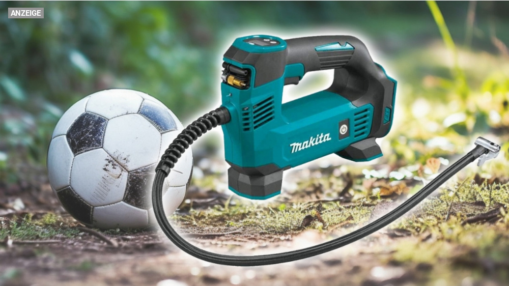 Makita Akku-Kompressor mit über 50 % Rabatt kaufen: Nirgendwo günstiger als bei Amazon