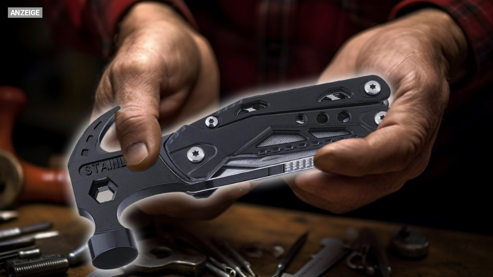 Der Werkzeugkoffer für die Hosentasche: Kompaktes 15 in 1 Multitool mit 39 % Rabatt für unter 20 Euro!