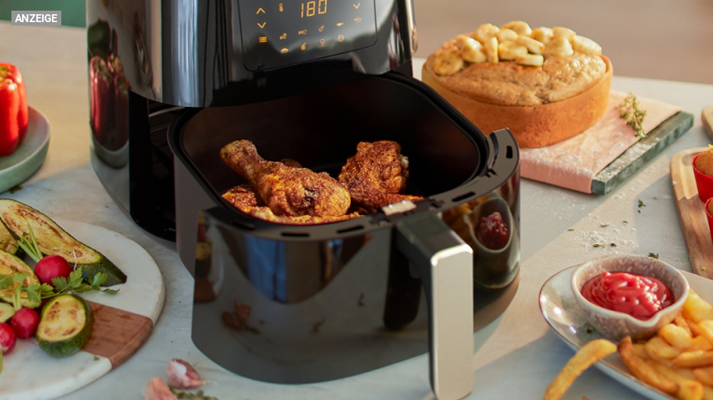 Heißluftfritteuse nirgendwo günstiger: Philips Airfryer HD9270/90 im Angebot bei Amazon