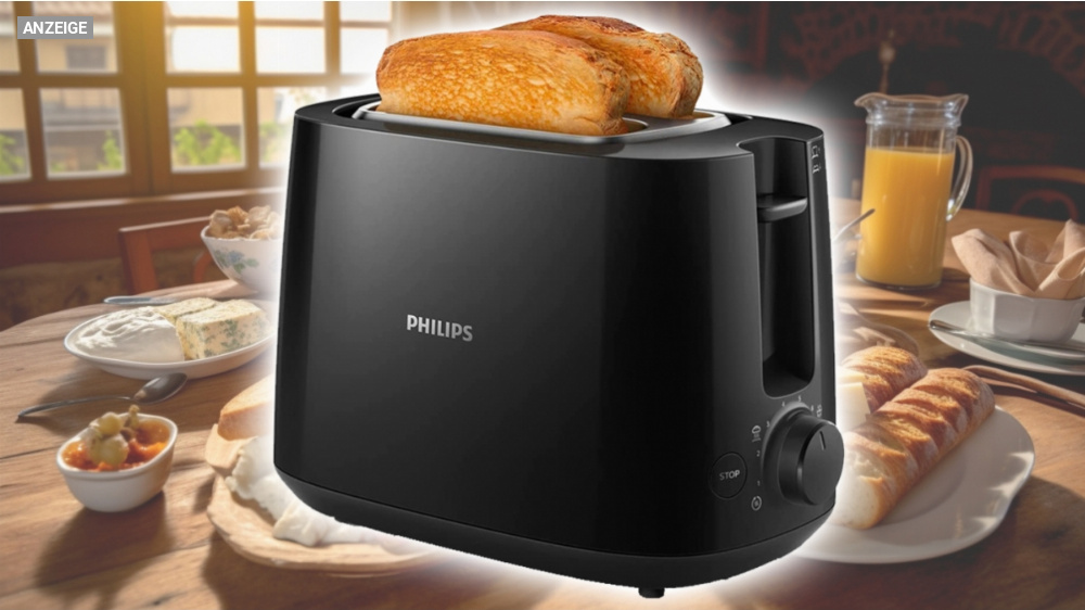 Preis geröstet beim Bestseller: Philips Toaster HD2581/90 nirgendwo günstiger