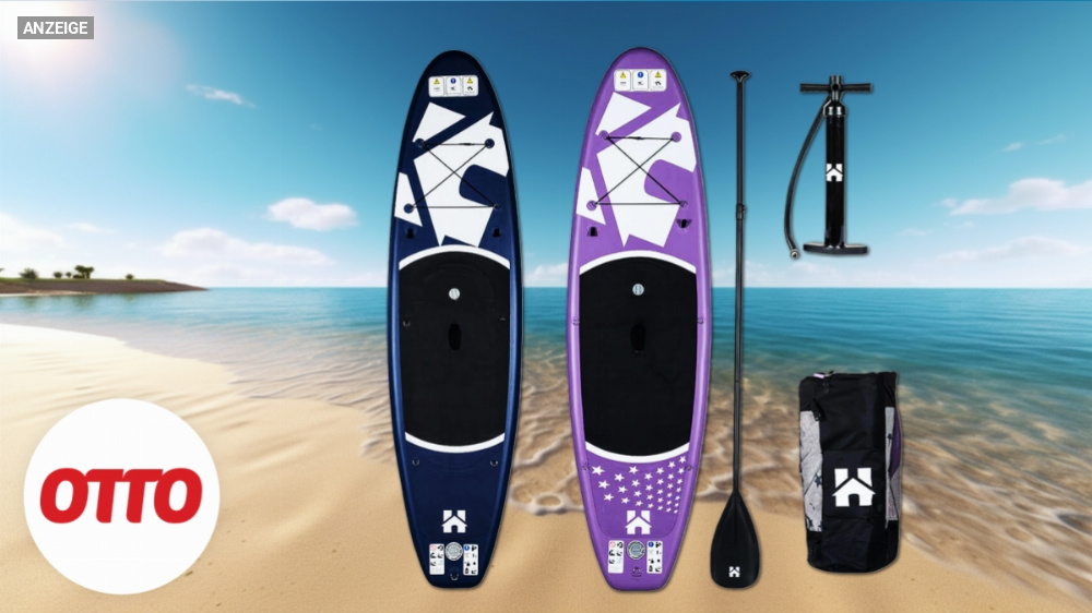 Nie günstiger: SUP-Board Moana mit 360 € Mega-Rabatt bei Otto