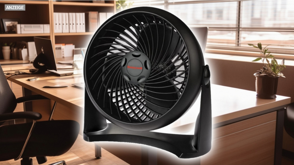 Tischventilator günstig kaufen: Bestseller Honeywell HT900E bei Amazon im Angebot, optimiert für leisen Betrieb