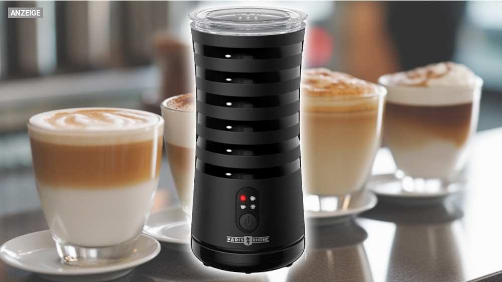 Weder Nespresso noch Tchibo: Dieser Milchaufschäumer ist der Kundenliebling - jetzt stark reduziert
