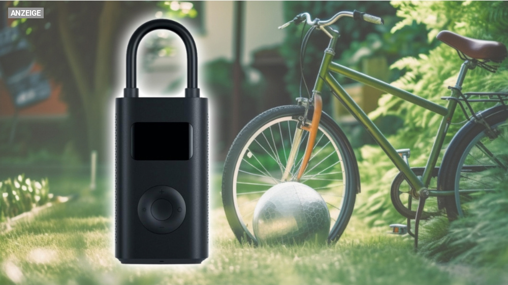 Super praktisch zum super Preis: Xiaomi Druckluft-Kompressor für Auto, Fahrrad, Bälle etc. reduziert