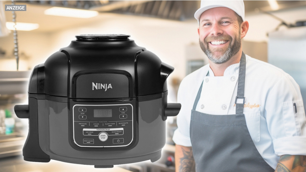 Nach Rabatt nirgendwo günstiger: Ninja Foodi Mini Multikocher im Angebot bei Amazon