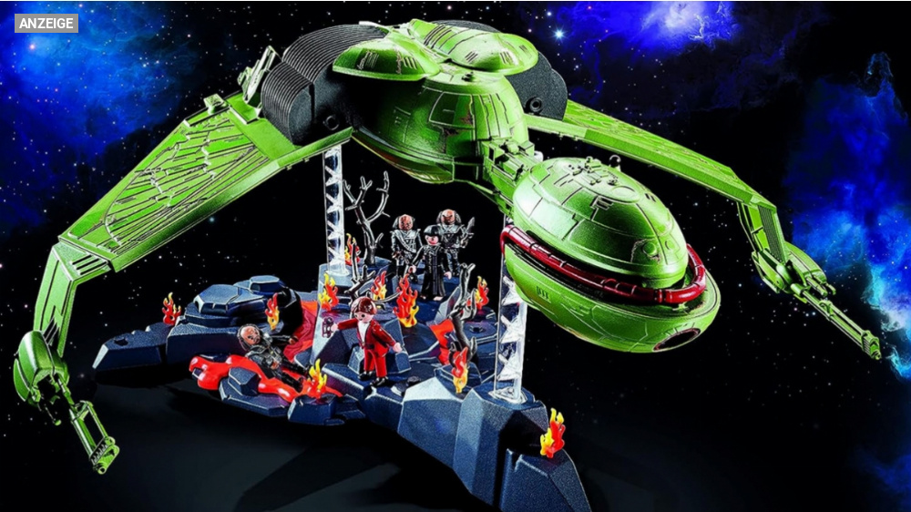 Bester Preis der Galaxie: Star Trek Klingonenschiff Bird-of-Prey von Playmobil am günstigsten bei Amazon